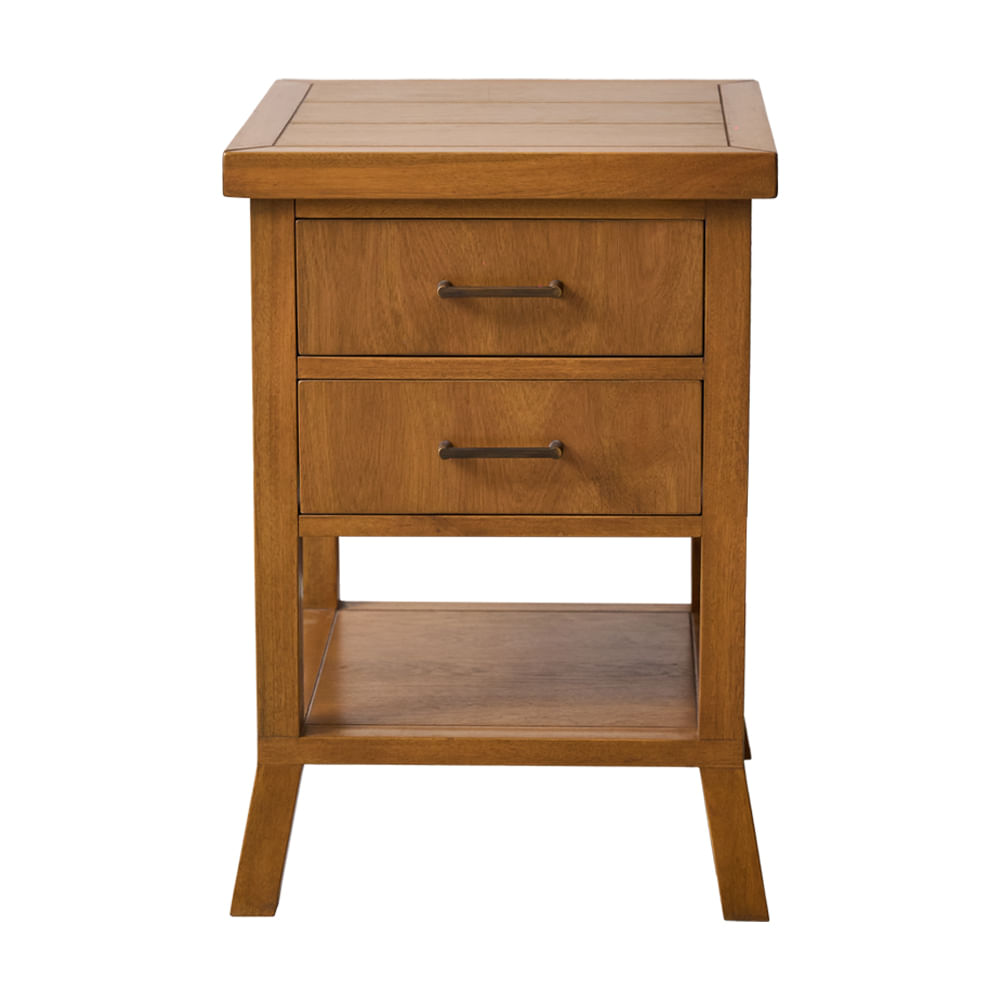 MESA DE LUZ CLASICO 2C LUSTRE MIEL