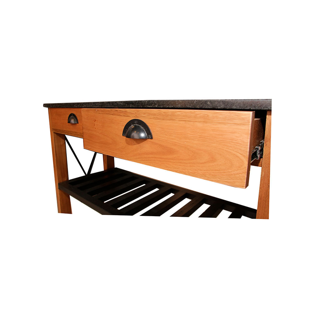 Carrito Asadero Andros Tabaco Con Granito