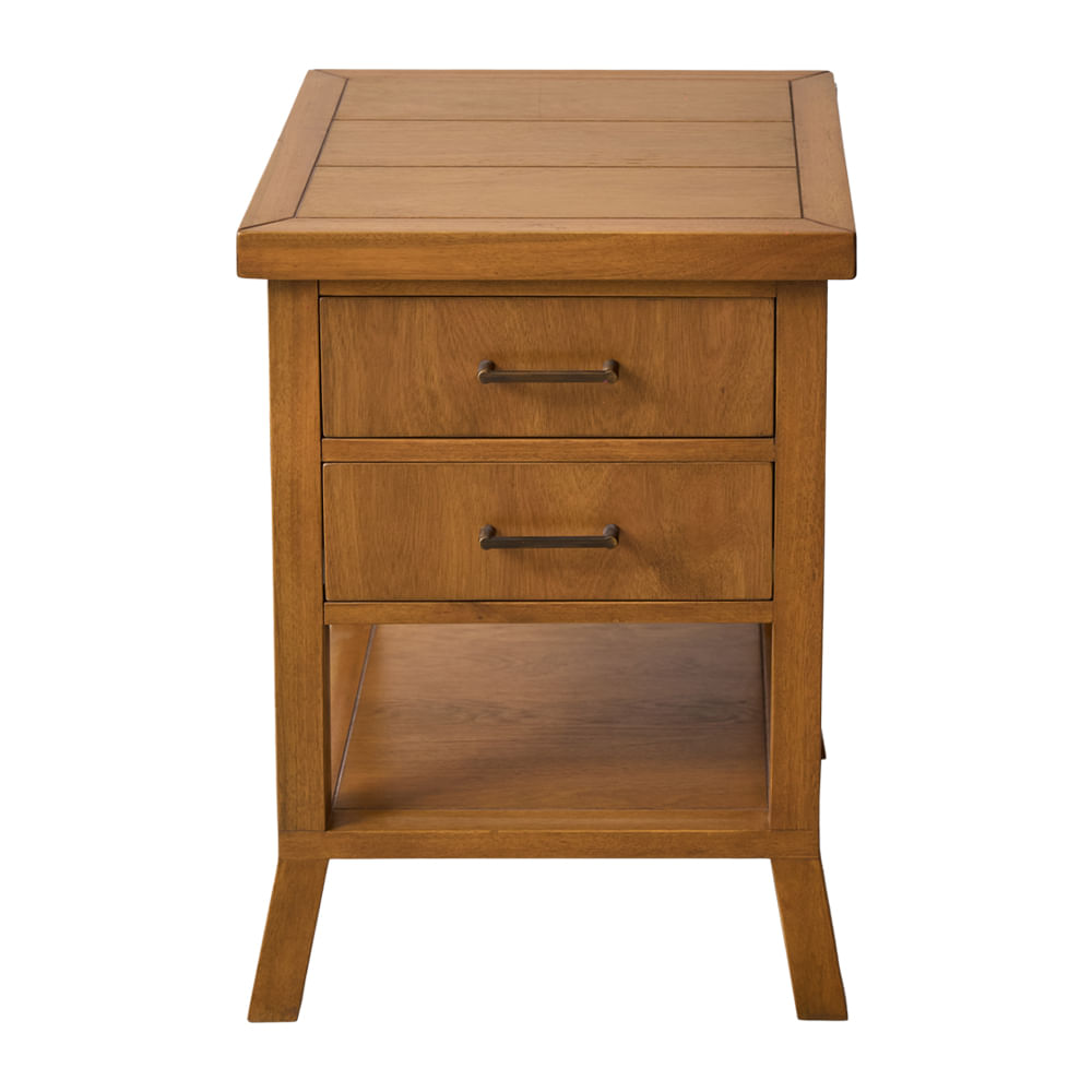 MESA DE LUZ CLASICO 2C LUSTRE MIEL