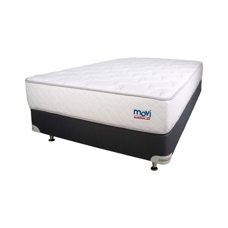 Sommier Movi Panal Color Gris 100x190 cm
