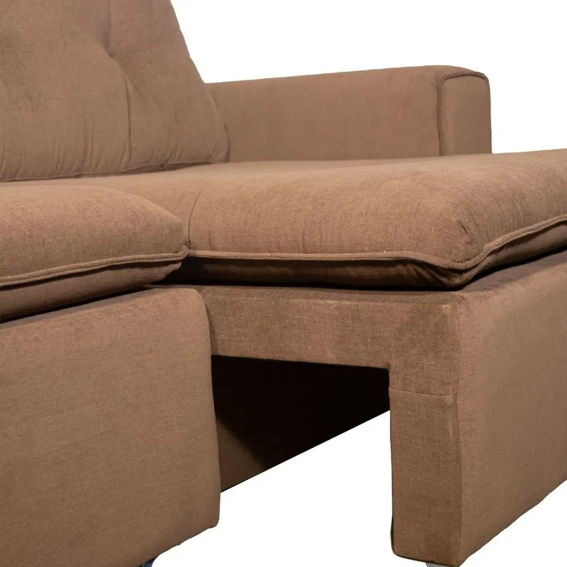 LIVING RETRACTIL ESPARTA MARRON OSC 621 BOY