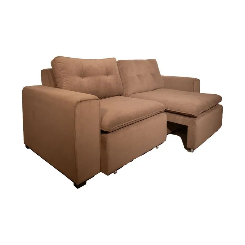 LIVING RETRACTIL ESPARTA MARRON OSC 621 BOY