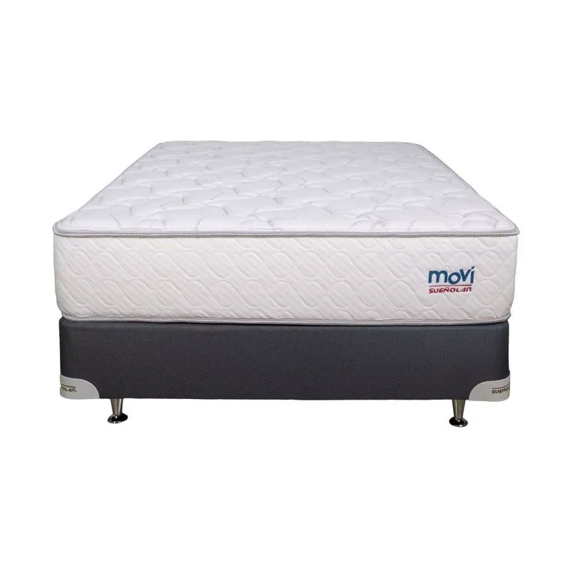 Sommier Movi Panal Color Gris 100x190 cm