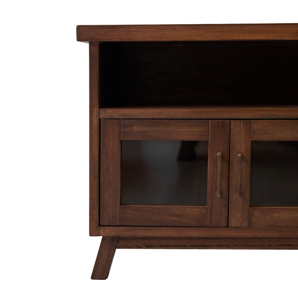 RACK TV CLASICO LUSTRE NOGAL