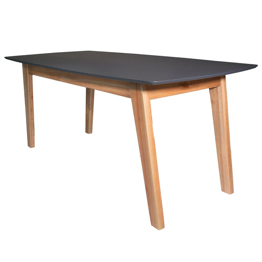 Mesa Comedor Mia  Laqueado Gris