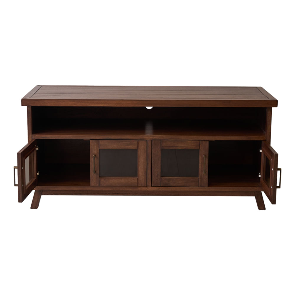 RACK TV CLASICO LUSTRE NOGAL