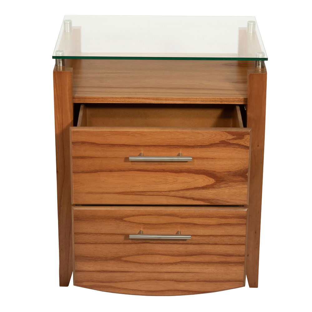Mesa De Madera Goya 2 Cajones