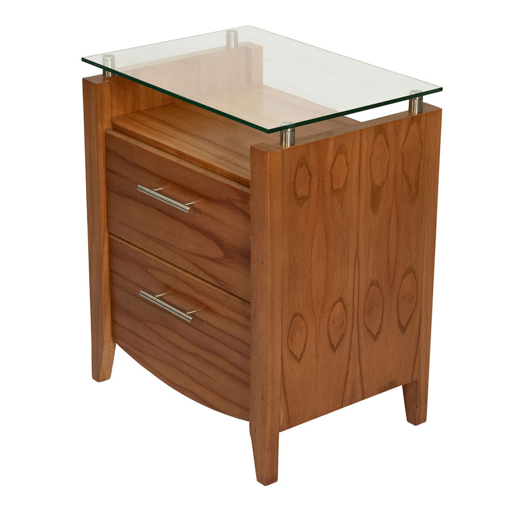 Mesa De Madera Goya 2 Cajones
