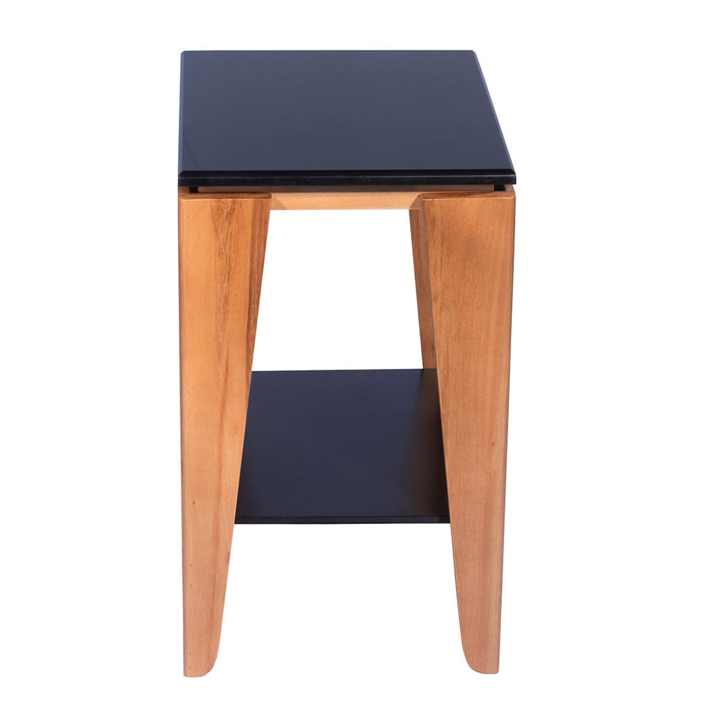 Mesita De Madera Recife Negro