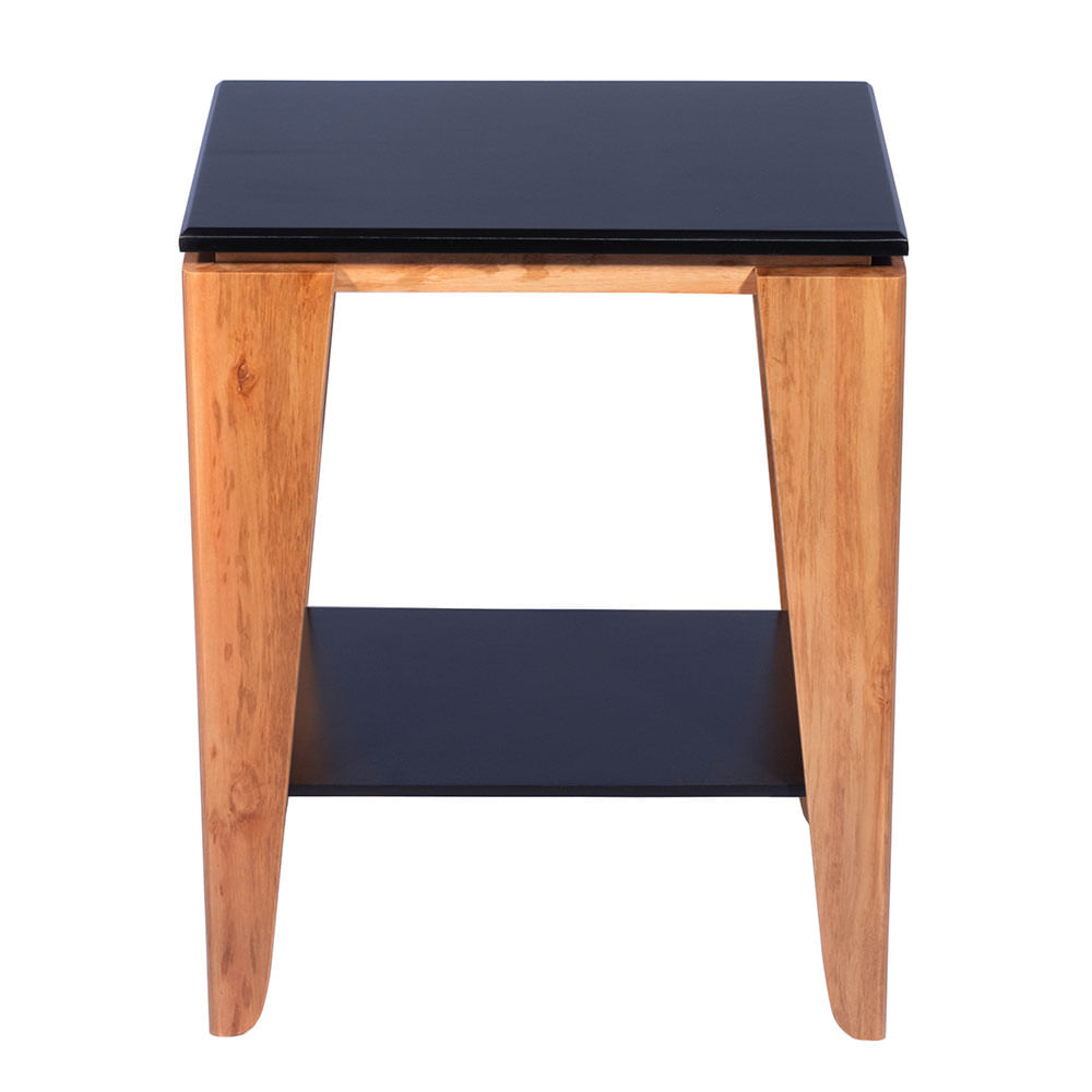 Mesita De Madera Recife Negro