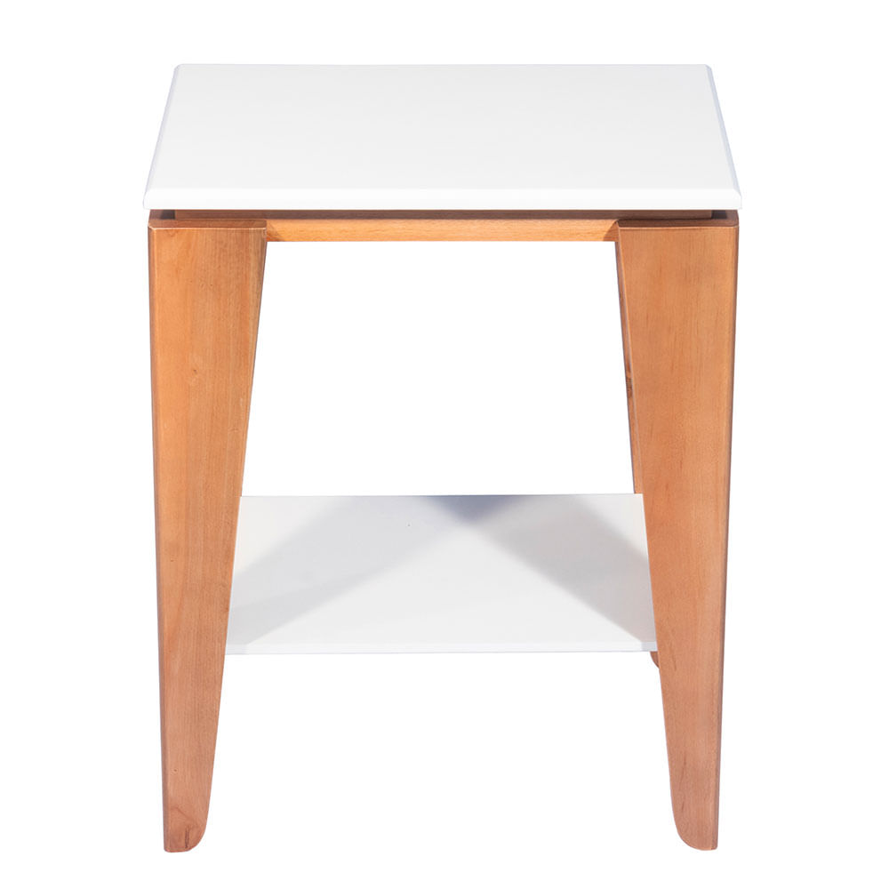 Mesita De Madera  Recife Blanco