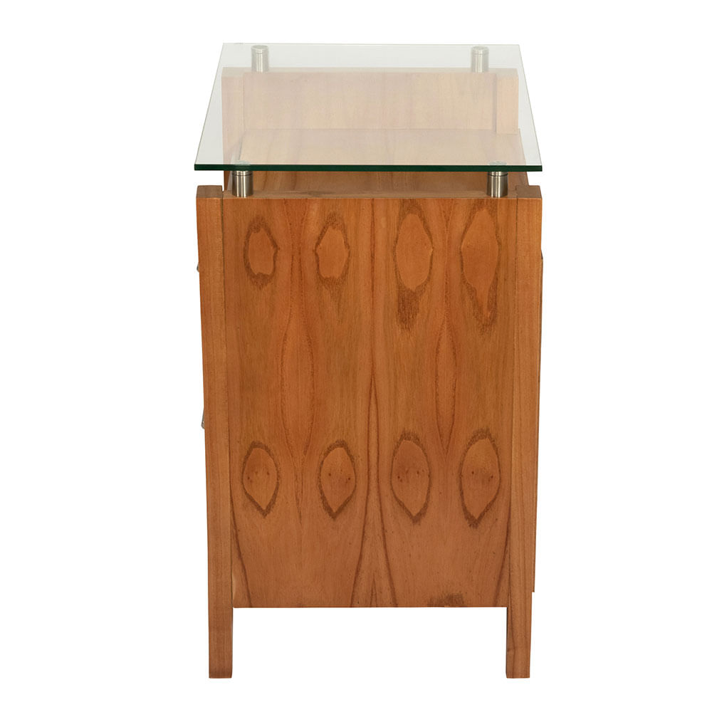 Mesa De Madera Goya 2 Cajones