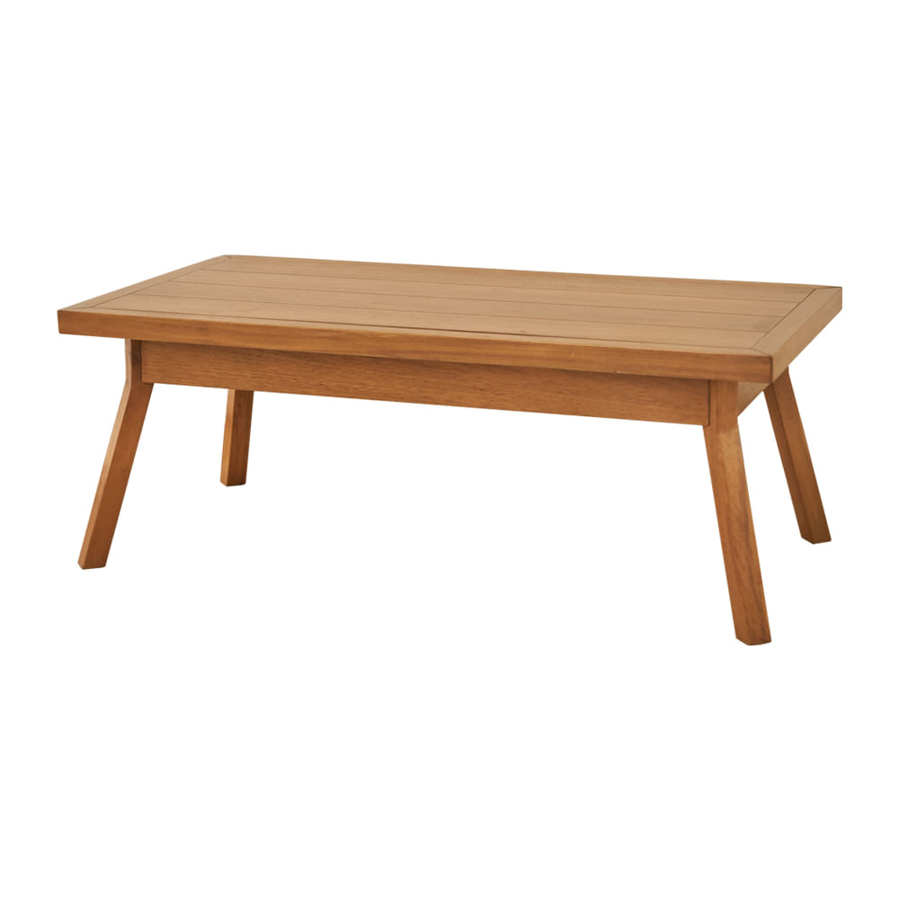 MESA CENTRO RECTANGULAR CLASICO LUSTRE MIEL