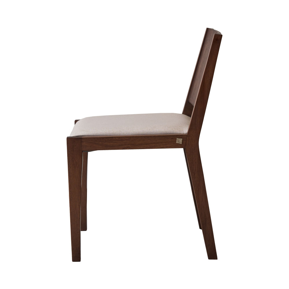 SILLA SERRA CLASICO BIEGE 229 BOY LUSTRE NOGAL