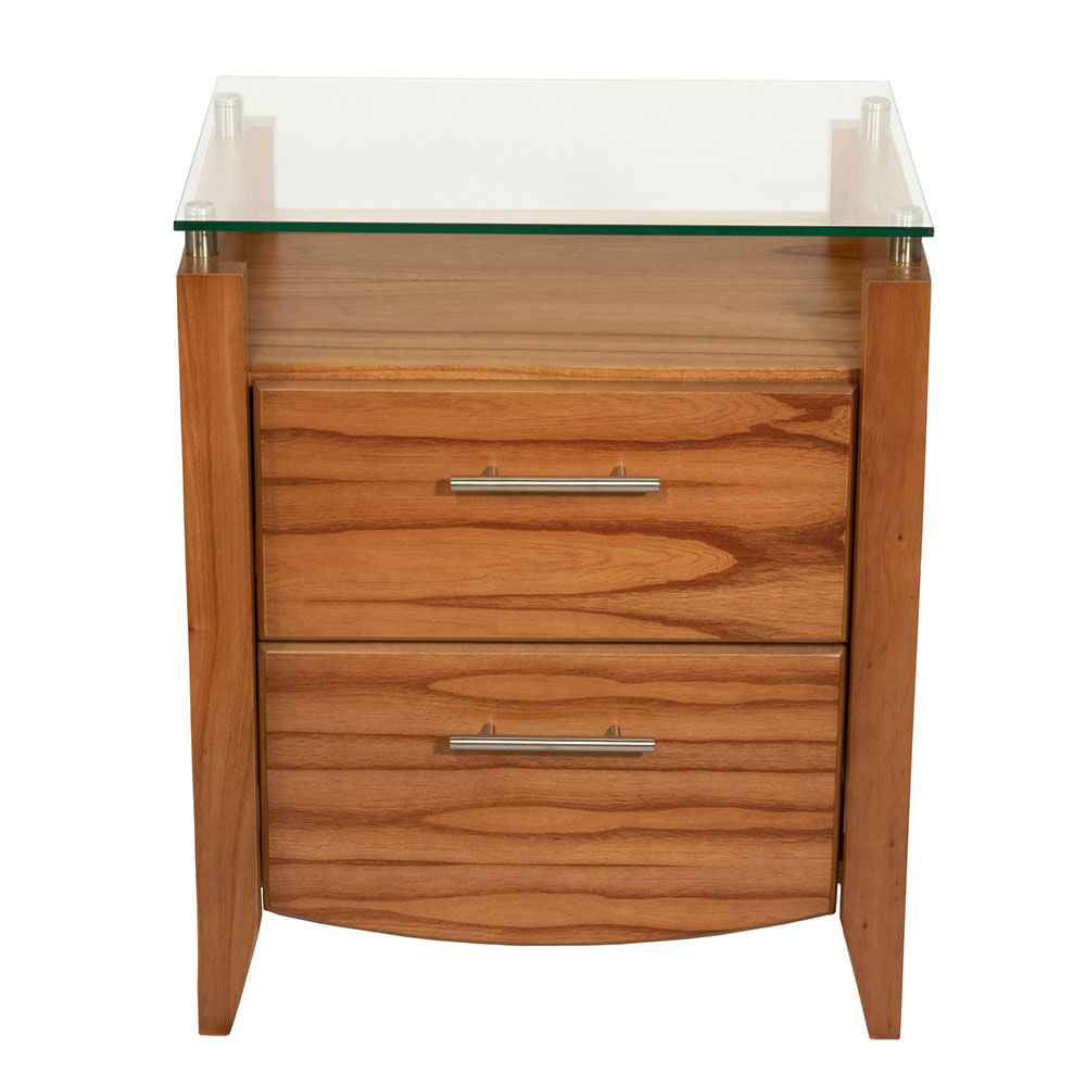 Mesa De Madera Goya 2 Cajones