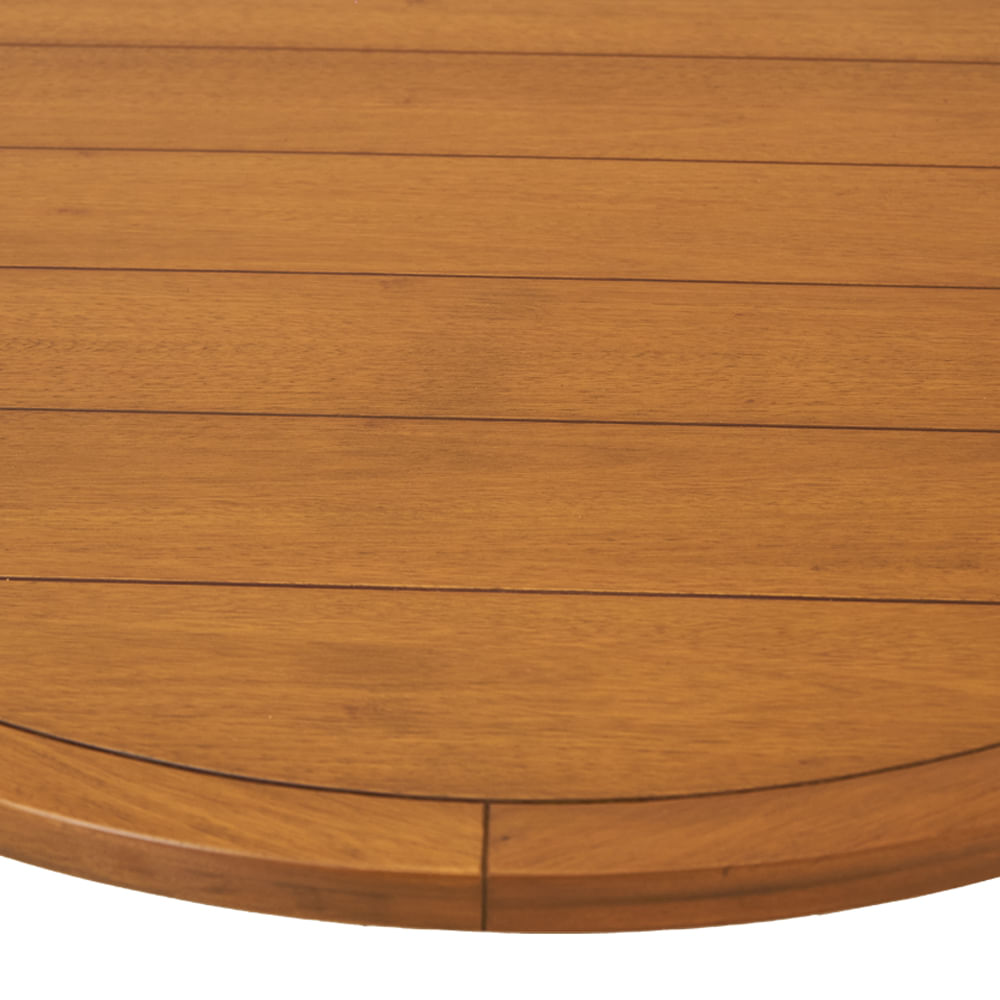 MESA COMEDOR CIRCULAR CLASICO 140 LUSTRE MIEL