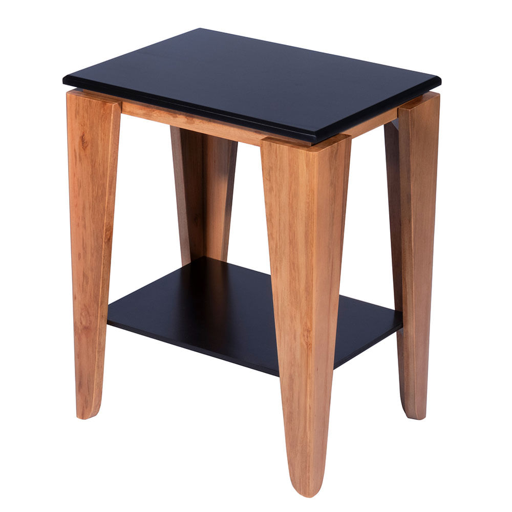 Mesita De Madera Recife Negro