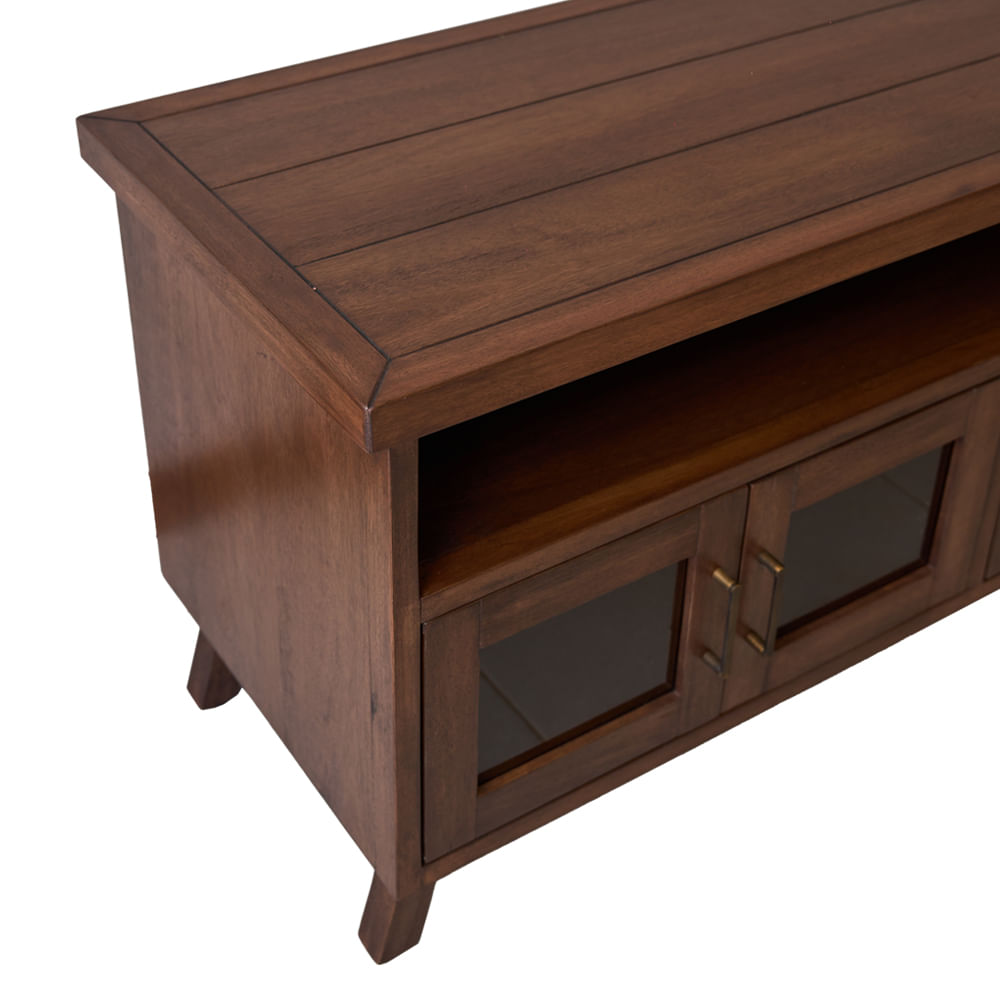 RACK TV CLASICO LUSTRE NOGAL