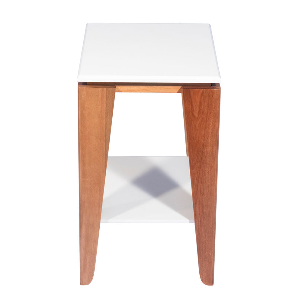 Mesita De Madera  Recife Blanco