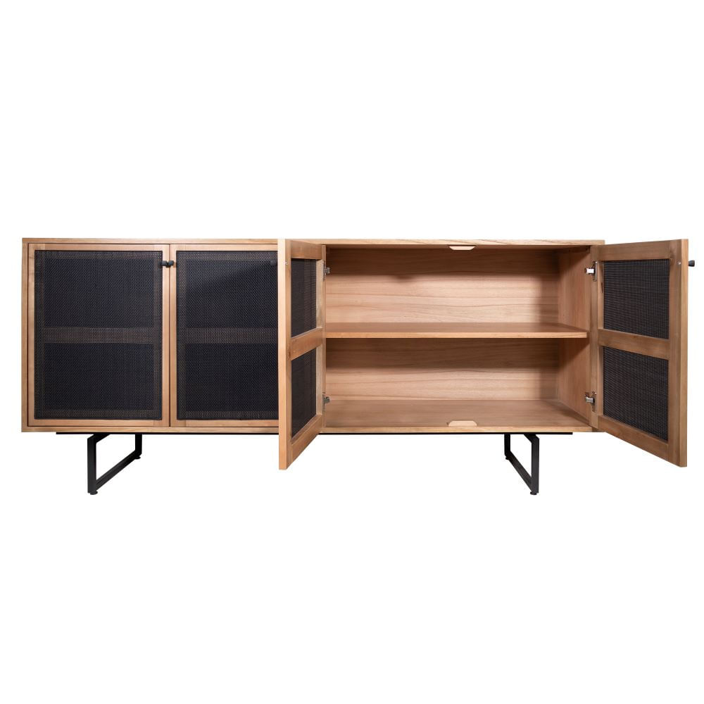 Rack Para Tv Montana Negro